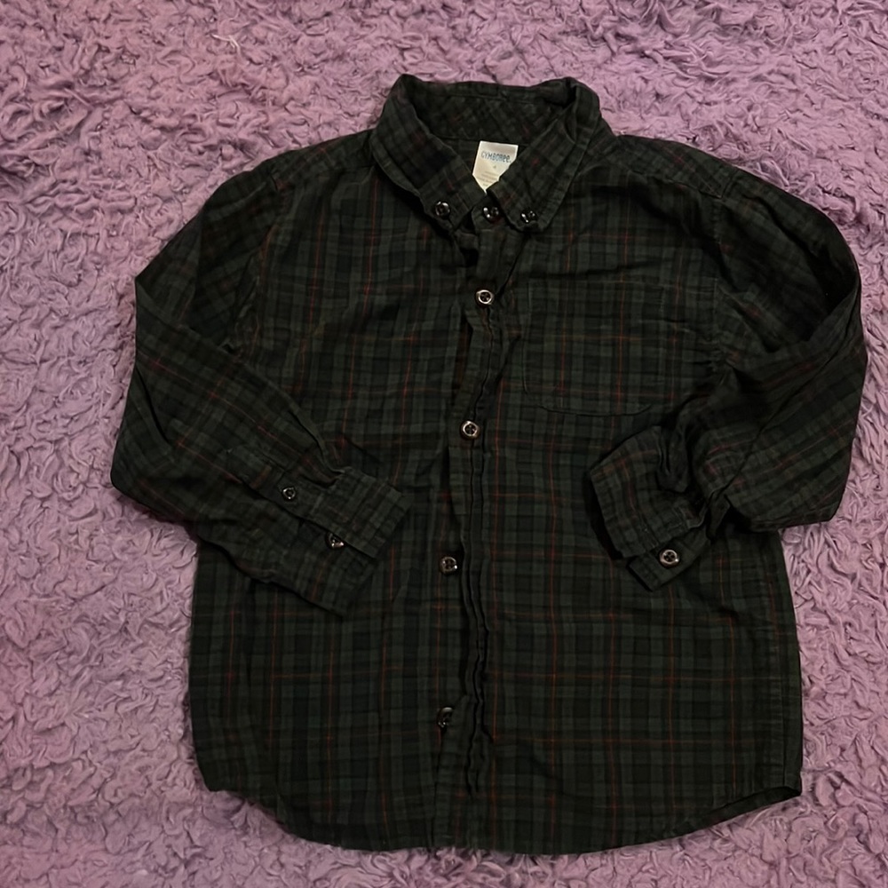 ☘️5 for $25☘️Gymboree button down Boys 4T